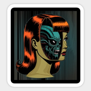 Invasion of the Brain Snatchers Sticker